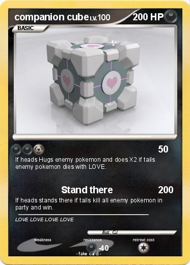 Pokemon companion cube