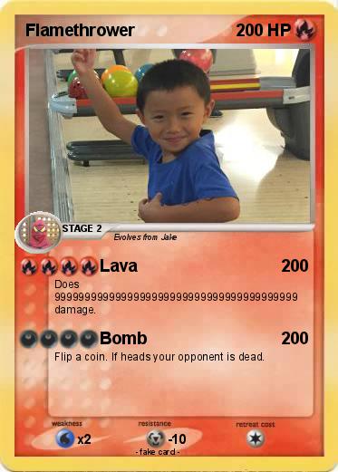 Pokemon Flamethrower