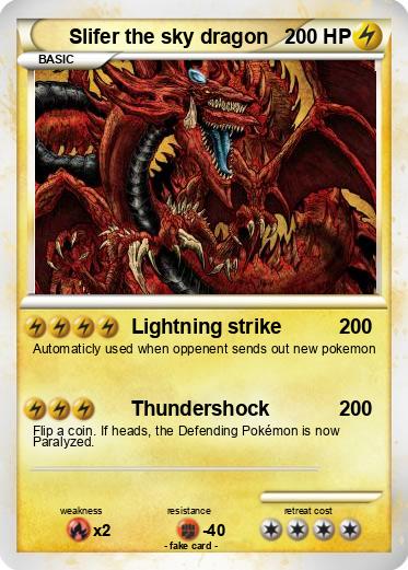 Pokemon Slifer the sky dragon