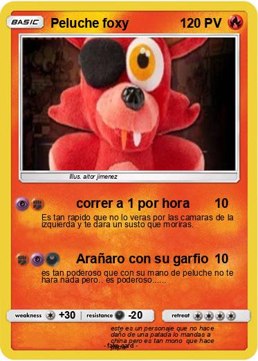 Pokemon Peluche foxy
