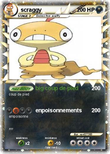 Pokemon scraggy