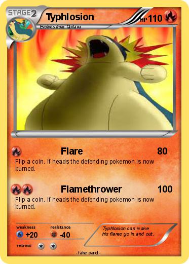 Pokemon Typhlosion