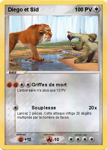 Pokemon Diego et Sid