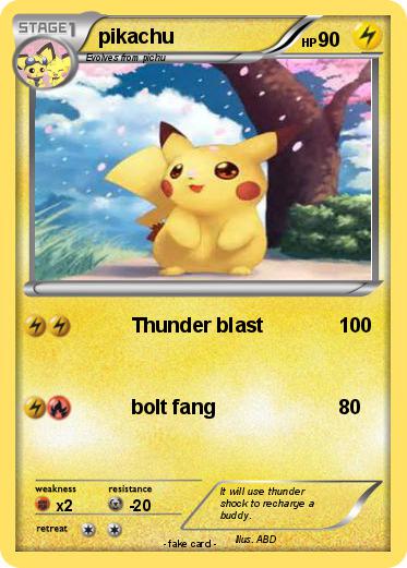 Pokemon pikachu