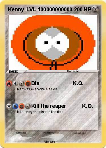 Pokemon Kenny  LVL 100000000000