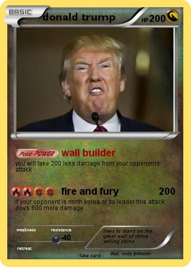 Pokemon donald trump