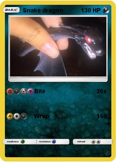 Pokemon Snake dragon