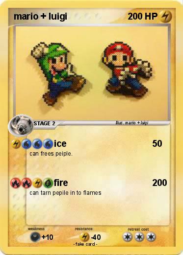 Pokemon mario + luigi