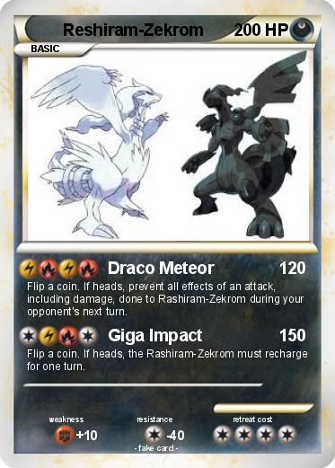Pokemon Reshiram-Zekrom