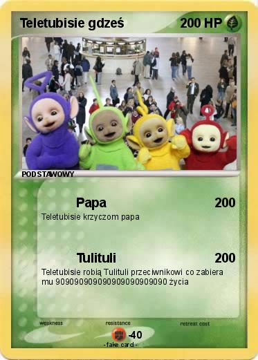 Pokemon Teletubisie gdześ