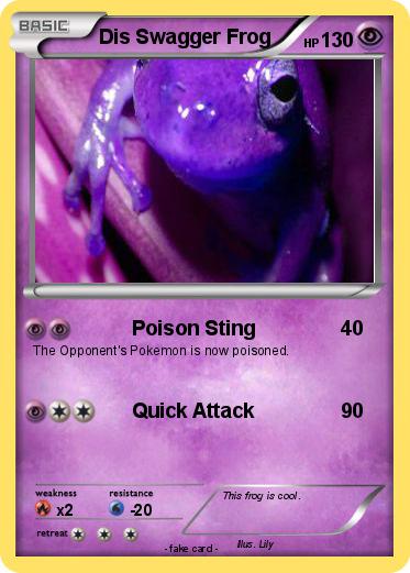 Pokemon Dis Swagger Frog