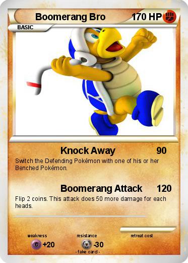 Pokemon Boomerang Bro