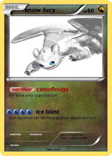 Pokemon snow fury