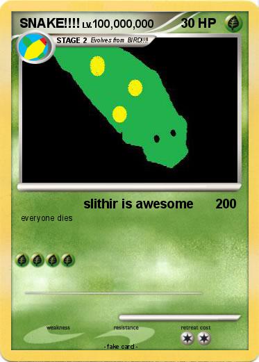 Pokemon SNAKE!!!!