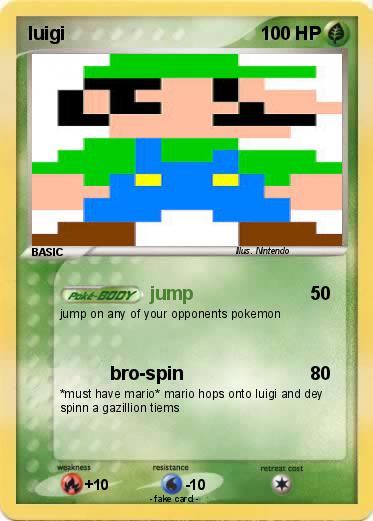 Pokemon luigi