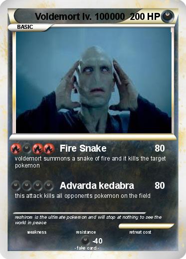 Pokemon Voldemort lv. 100000