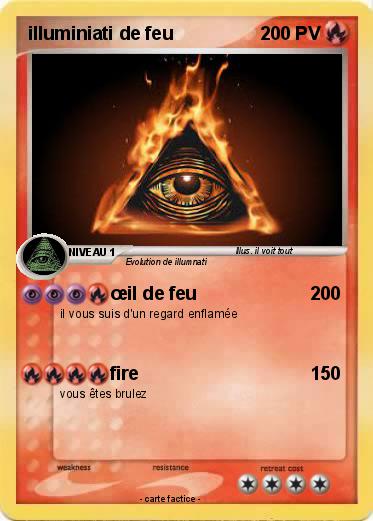 Pokemon illuminiati de feu