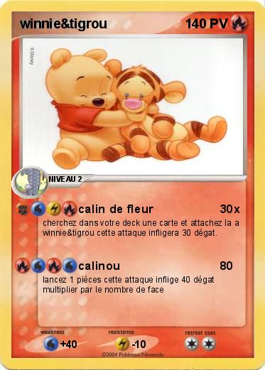 Pokemon winnie&tigrou