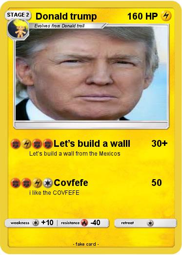 Pokemon Donald trump