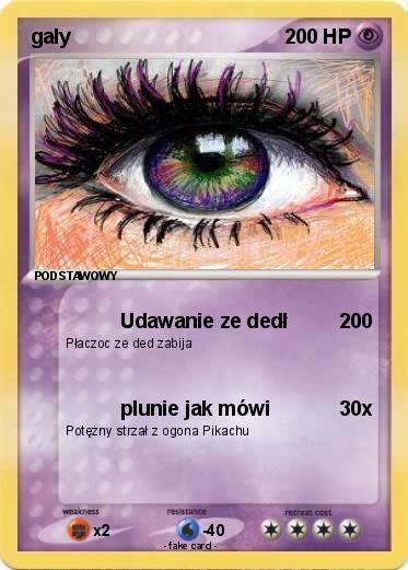 Pokemon gały