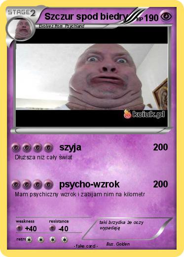 Pokemon Szczur spod biedry