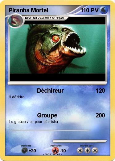 Pokemon Piranha Mortel