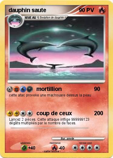 Pokemon dauphin saute