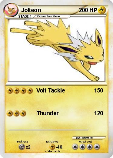 Pokemon Jolteon