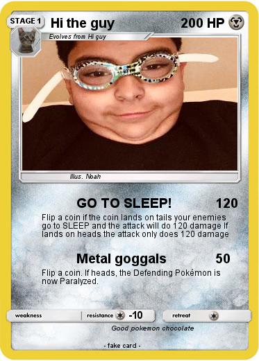 Pokemon Hi the guy