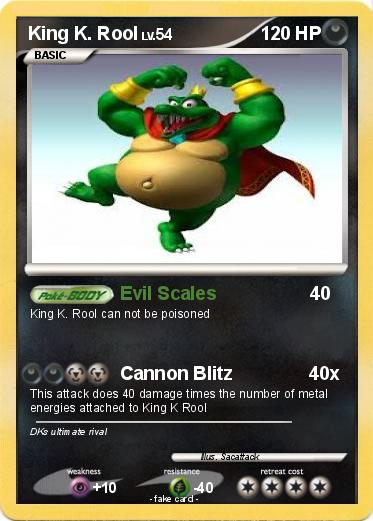Pokemon King K. Rool