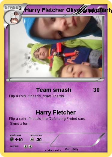 Pokemon Harry Fletcher Oliver and charly