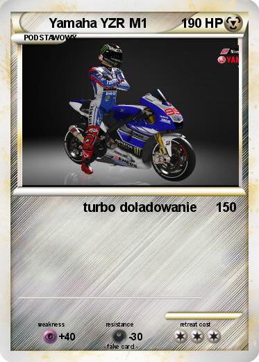 Pokemon Yamaha YZR M1