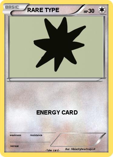 Pokemon RARE TYPE