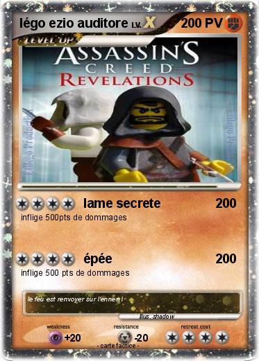 Pokemon légo ezio auditore