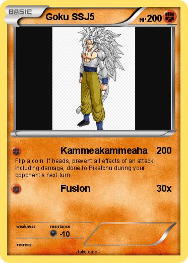 Pokemon Goku SSJ5