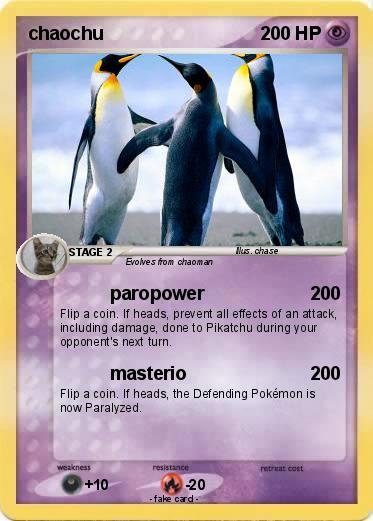 Pokemon chaochu