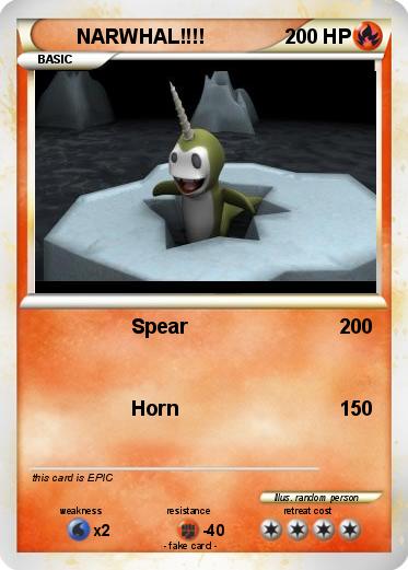 Pokemon NARWHAL!!!!