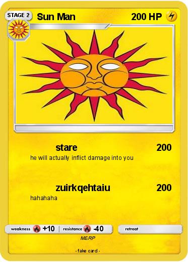 Pokemon Sun Man