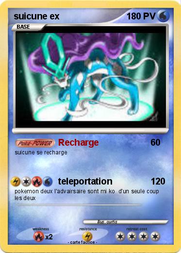Pokemon suicune ex
