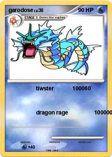 Pokemon garodose