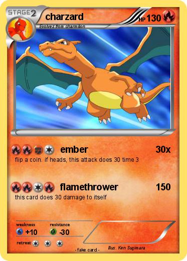 Pokemon charzard