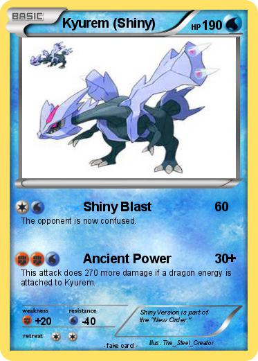 Pokemon Kyurem (Shiny)