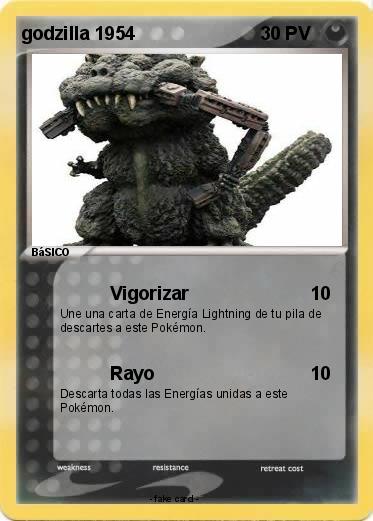 Pokemon godzilla 1954
