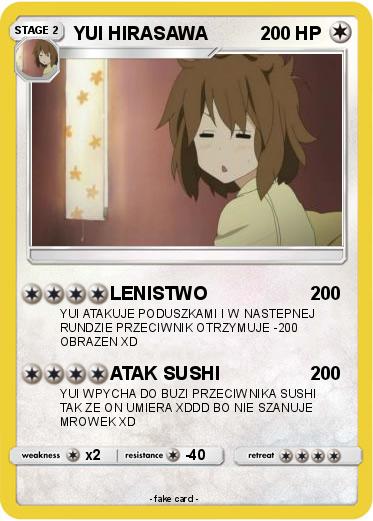 Pokemon YUI HIRASAWA