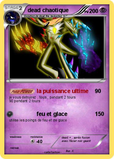 Pokemon dead chaotique