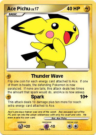 Pokemon Ace Pichu