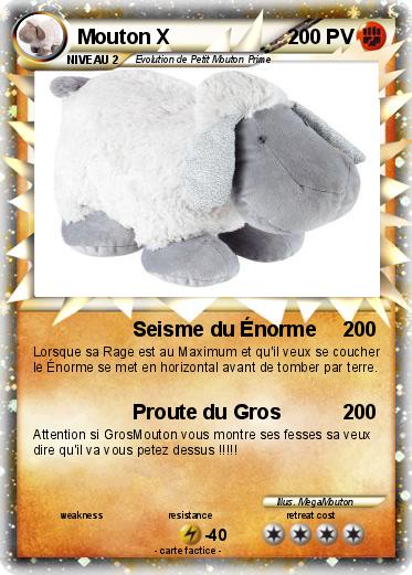 Pokemon Mouton X