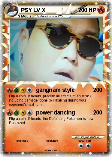 Pokemon PSY LV X