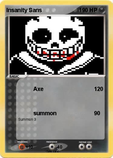 Pokemon Insanity Sans
