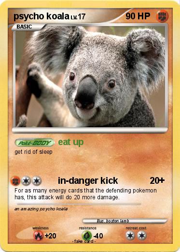 Pokemon psycho koala